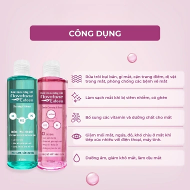 Nước rửa và dưỡng mắt Novotane Exteen 250ml - Làm sạch, giảm khô, giảm mỏi mắt