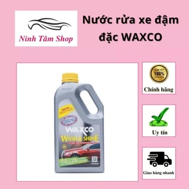 Nước rửa xe đậm đặc WAXCO 1.000ml - Giảm giá 139.000đ, tẩy bẩn sâu, bảo vệ sơn