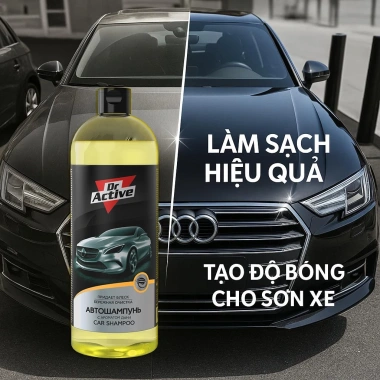 Nước Rửa Xe Dr.Active 1L Siêu Đậm Đặc Không Chạm Tạo Bóng Nhập Khẩu Nga 138k 3
