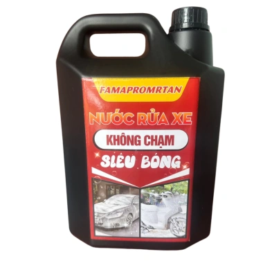 Nước rửa xe không chạm FAMAPROMRTAN 5L - Giá siêu rẻ 68.000đ, hiệu quả sạch bóng 6