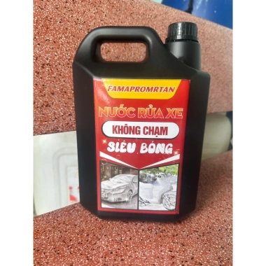 Nước rửa xe không chạm FAMAPROMRTAN 5L - Giá siêu rẻ 68.000đ, hiệu quả sạch bóng 7
