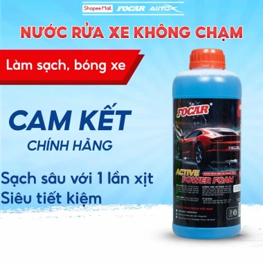 Nước rửa xe không chạm Focar cao cấp phủ nano - Sáng bóng, tẩy sạch vết bẩn, chỉ 199.000₫
