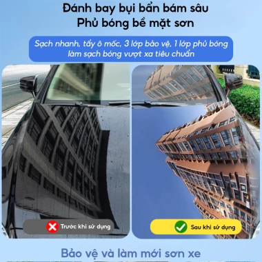 Nước rửa xe không chạm Focar cao cấp phủ nano - Sáng bóng, tẩy sạch vết bẩn, chỉ 199.000₫