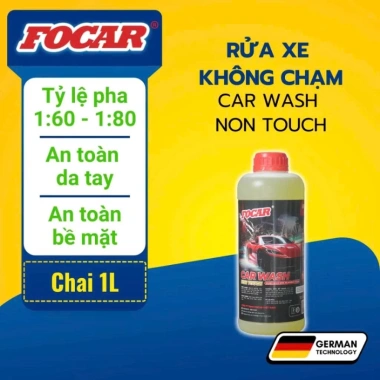 Nước rửa xe không chạm Focar – Sạch nhanh, an toàn sơn, tiết kiệm thời gian, giá 129.000₫ 2