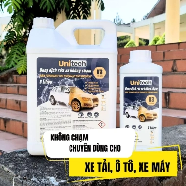 Nước rửa xe không chạm UNITECH V3 1 lít - Bọt tuyết sạch, tiết kiệm, chỉ 71.500đ 7