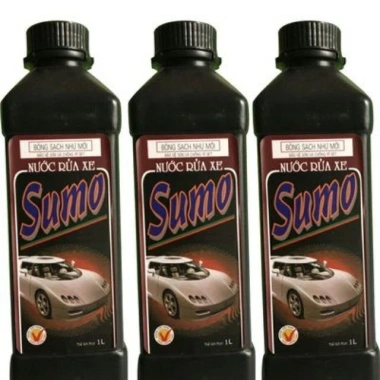 Nước rửa xe Sumô 1 lít - Giá 66.000₫, tẩy bẩn mạnh, bảo vệ sơn, không thấm nước