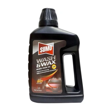 Nước rửa xe Sumo mẫu mới 1L - Sạch nhiều bọt, tẩy bám bẩn, giá ưu đãi 75.000 VND 2