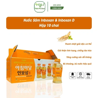 Nước sâm củ Hàn Quốc Ginseng 10x120ml - Tăng đề kháng, giảm mệt, chỉ 300.000đ 7