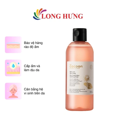 Nước sen Hậu Giang Cocoon Lotus Soothing Toner 310ml – Dưỡng ẩm, làm dịu da nhạy cảm, giá 199.000₫