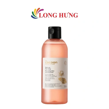 Nước sen Hậu Giang Cocoon Lotus Soothing Toner 310ml – Dưỡng ẩm, làm dịu da nhạy cảm, giá 199.000₫