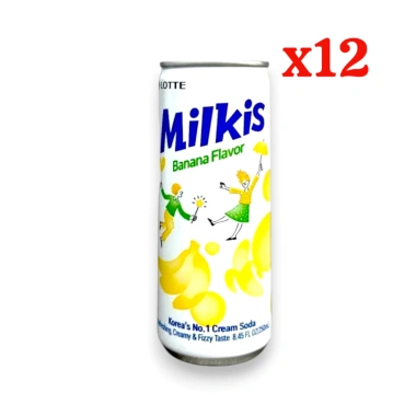 Nước Soda Sữa Milkis Vị Chuối 250ml - Thương Hiệu Hàn Quốc Việt Thái Phát, Giá chỉ 89.999 VND