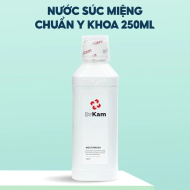 Nước Súc Miệng DrKam 250ml Chuẩn Y Khoa - Khử Hôi, Giảm Viêm Nướu, Không Cồn, Không Cay - 185.000 VND 10