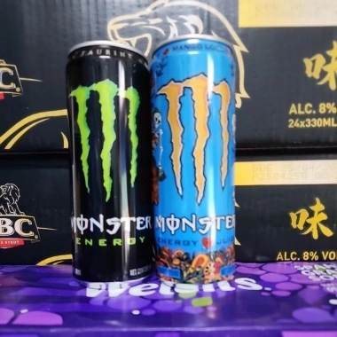 Nước tăng lực Monster Energy thùng 24 lon - Giảm giá, chỉ 370.000 VND, hạn dùng đến 2.027 7