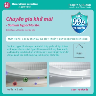 Nước tẩy bồn cầu All Smell Logeski nội địa Trung 99% diệt vi khuẩn 500ml - Giá chỉ 55.000đ