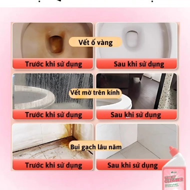 Nước tẩy bồn cầu AMB 500ml - Diệt khuẩn, khử mùi, chà rửa sạch bong, chỉ 46.000₫ 6