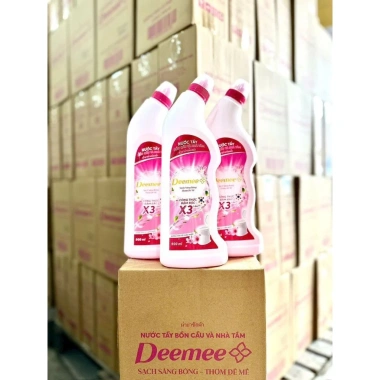 Nước Tẩy Bồn Cầu Deemee 900ml - Diệt khuẩn, khử mùi, hương quế nhẹ, giá 75.000₫