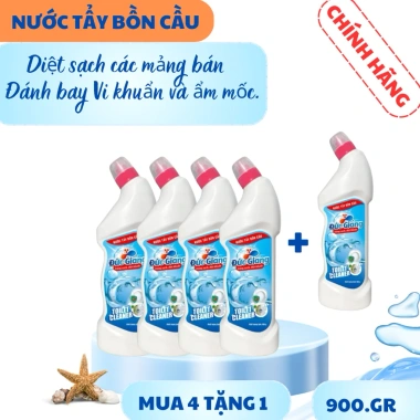 Nước Tẩy Bồn Cầu Đức Giang 900ml - Diệt Vi Khuẩn 99,9% Sạch Sâu, Giá Ưu Đãi 55.000₫