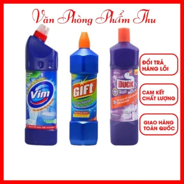 Nước Tẩy Bồn Cầu Duck 900ml - Gel Diệt Khuẩn, Vệ Sinh Toilet, Giá 47.000 VND Vim