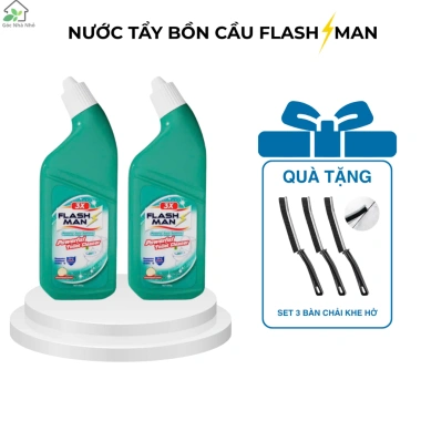 Nước tẩy bồn cầu Flash 500ml - Diệt khuẩn, khử mùi, giá chỉ 80.000đ 10