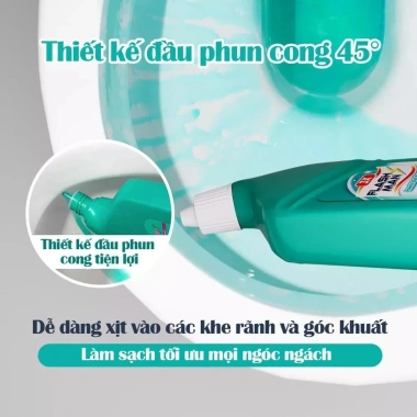 Nước Tẩy Bồn Cầu Flashman 500g – Khử khuẩn, không bết, thơm lâu, tẩy rửa toilet, giảm giá 45.000đ 5