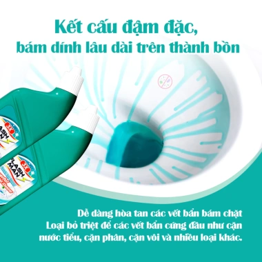 Nước tẩy bồn cầu Flashman 500ml Diệt khuẩn, khử mùi hương gỗ tự nhiên 55.000₫ 2