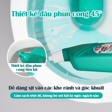 Nước tẩy bồn cầu Flashman 500ml Diệt khuẩn, khử mùi hương gỗ tự nhiên 55.000₫ 4