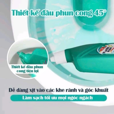 Nước tẩy bồn cầu Flashman 500ml hương gỗ - làm sạch, khử mùi, chỉ 76.000₫ 3