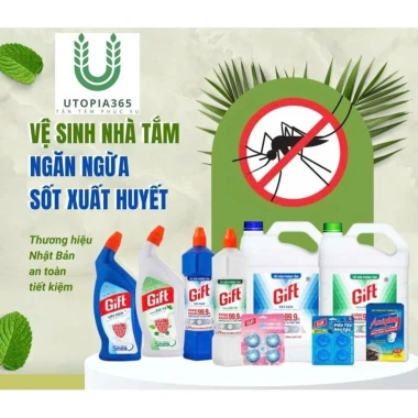 Nước tẩy bồn cầu Gift siêu sạch 600ml-900ml - Giá 29.000đ, tẩy bẩn sâu diệt khuẩn 2