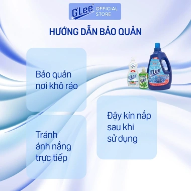Nước tẩy bồn cầu GLee 1L - Diệt khuẩn, khử mùi nhẹ, an toàn - Giá 49.000 VND 5