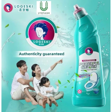 Nước tẩy bồn cầu LOGESKI 500ml kiềm khử trùng, khử mùi, sạch không chà - 73k