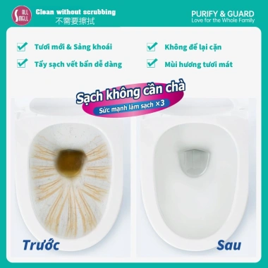 Nước tẩy bồn cầu Logeski All Smell 3 chai 500ml Giảm giá 140k sạch sâu khử mùi hôi hàng nội địa 2 Nước tẩy bồn cầu Logeski All Smell 3 chai 500ml Giảm giá 140k sạch sâu khử mùi hôi hàng nội địa 2