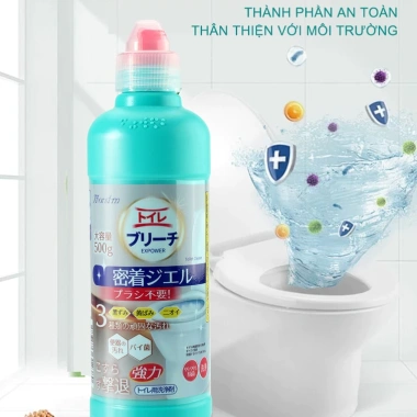 Nước tẩy bồn cầu Logeski: sạch không chà, khử trùng, khử mùi, làm sạch gạch lát và kính – 146.000 VND
