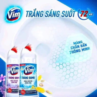 Nước Tẩy Bồn Cầu & Nhà Vệ Sinh Vim - Giá 28.500₫, Giảm Giá, Tẩy Sạch, Không Cặn