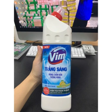 Nước Tẩy Bồn Cầu & Nhà Vệ Sinh Vim - Giá 28.500₫, Giảm Giá, Tẩy Sạch, Không Cặn