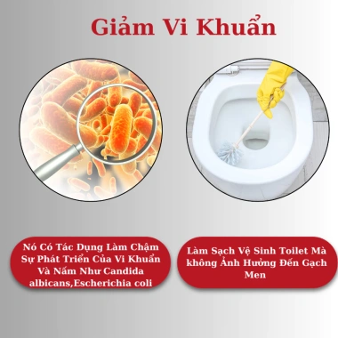 Nước tẩy bồn cầu OKAY 960ml – khử mùi, làm sạch nhanh, đánh tan vết bẩn, tiện lợi cho nhà vệ sinh, giá 29.500đ 6