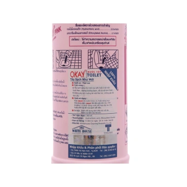 Nước tẩy bồn cầu OKAY diệt khuẩn 99% - Tẩy vết bẩn, ố vàng, giảm giá 39.000₫ 3