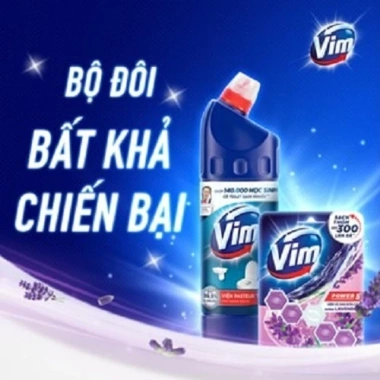 Nước Tẩy Bồn Cầu và Nhà Vệ Sinh Vim 99,9% Diệt Khuẩn 880ml - Giá 39.000đ 6