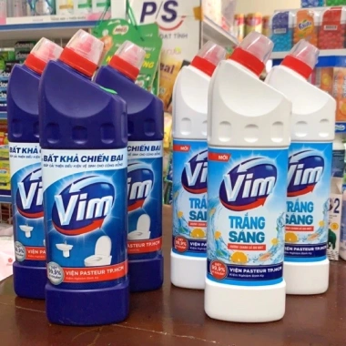 Nước Tẩy Bồn Cầu Vim 880ml - Giá 45.000, sạch bồn nhanh, khử mùi mạnh
