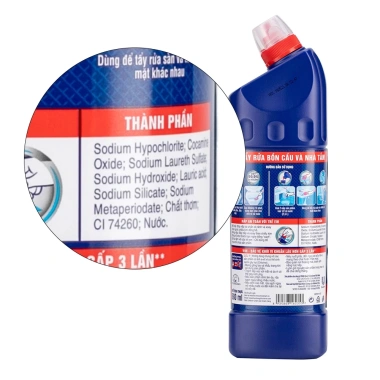 Nước Tẩy Bồn Cầu Vim Xanh Biển 880ml - Diệt Khuẩn, Giảm Giá, Chỉ 47.000₫ 2