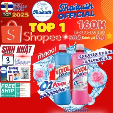Nước tẩy bồn cầu Vixol Thái Lan 700ml - Siêu sạch, siêu thơm, giá chỉ 69.950