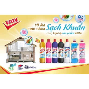 Nước tẩy bồn cầu Vixol Thái Lan 700ml - Siêu sạch, siêu thơm, giá chỉ 69.950 7