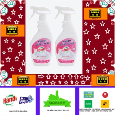Nước tẩy cổ áo, tay áo 500ml - Loại bỏ vết bẩn nhanh, giá ưu đãi 47,900₫ 8