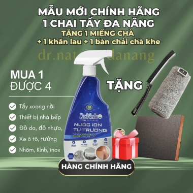 Nước tẩy đa năng Dr.Natro 500ml không hoá chất độc hại, giảm 20% còn 144.000đ