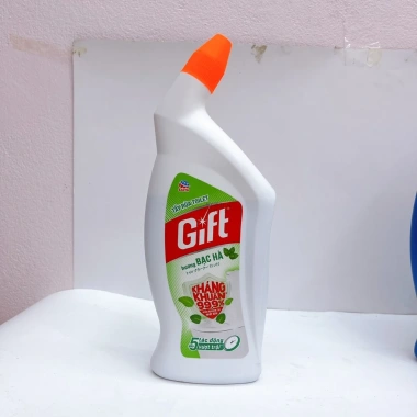 Nước tẩy đa năng Gift hương bạc hà 3.8L - Vệ sinh bồn cầu, toilet, nhà tắm, diệt vi khuẩn, sạch bóng, giá 32.000₫ 10