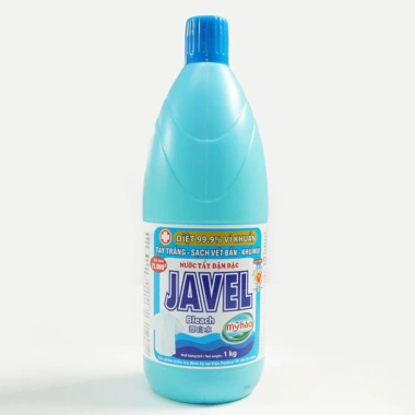 Nước Tẩy Javel 1.000ml Khử Mùi Khử Khuẩn - Tẩy Vết Bẩn Vải Trắng, Giá 35.000đ 3