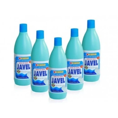 Nước Tẩy Javel 1.000ml Khử Mùi Khử Khuẩn - Tẩy Vết Bẩn Vải Trắng, Giá 35.000đ 5