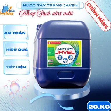 Nước tẩy JAVEL công nghiệp Đức Giang 20KG - Chính hãng, giá ưu đãi 220k, tẩy mạnh, khử bẩn 2