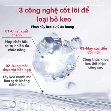 Nước Tẩy Keo Siêu Tốc Bỏ Keo 502, Súng Bắn, Decal Cứng trong 10s, Hiệu Quả Ngay 7 Nước Tẩy Keo Siêu Tốc Bỏ Keo 502, Súng Bắn, Decal Cứng trong 10s, Hiệu Quả Ngay 7