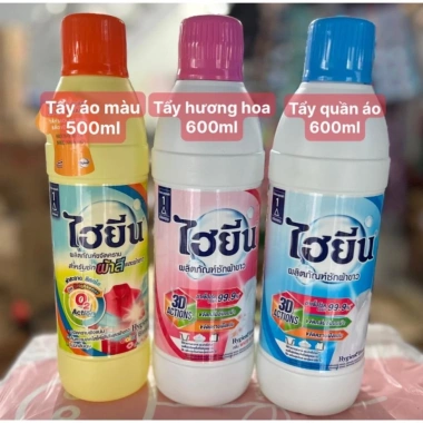 Nước tẩy quần áo Hygiene Thái Lan cao cấp, tẩy màu mạnh mẽ, giảm giá chỉ 45.000₫ 4