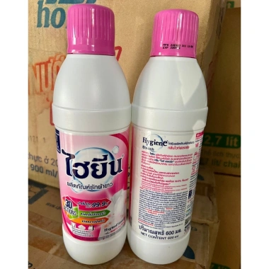 Nước tẩy quần áo Hygiene Thái Lan cao cấp, tẩy màu mạnh mẽ, giảm giá chỉ 45.000₫ 7